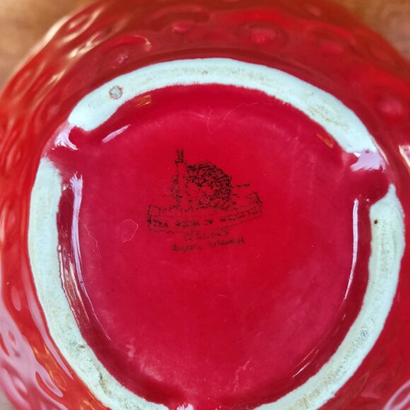 Vintage Strawberry Cookie Jar - Picture 3 of 7